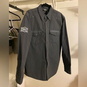 Harley-Davidson Denim Dress shirt 10/10 condition.